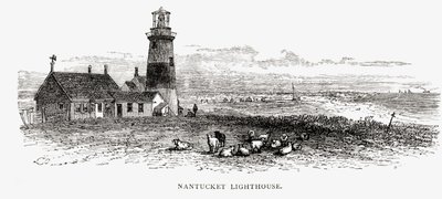 Faro de Nantucket, Massachusetts, c.1870, de 